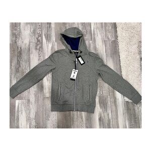 Peloton x Rhône Rush Hoodie Mens Size Small in Light Gray SOLDOUT color